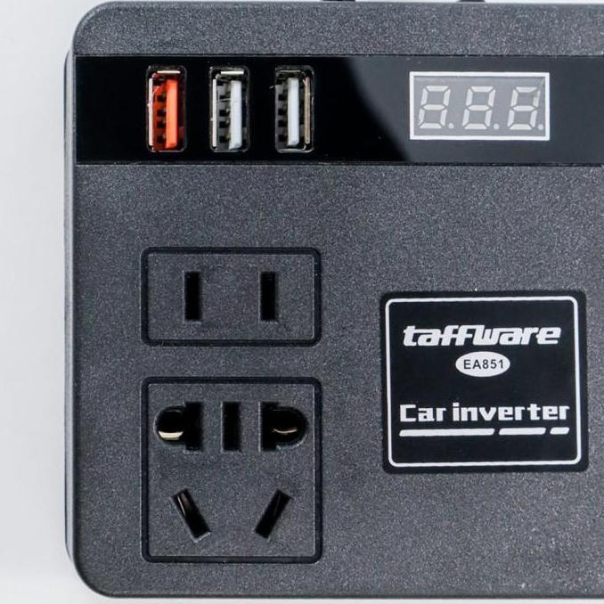 Taffware Car Power Konverter Fast Charging Inverter 100W