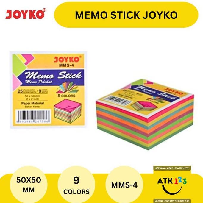 Post It / Sticky Note / Sign Here Merk Joyko MMS-4