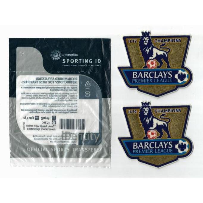 TERBARU - Patch EPL Winners 11 - 12. Original Patch for Jersey.