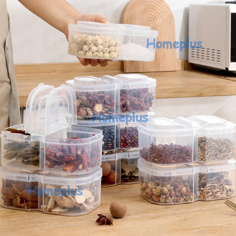 PROMO TERBARU Kotak Dapur / Food Container Transparan / Fresh Box Kedap Udara / Serbaguna Plastik