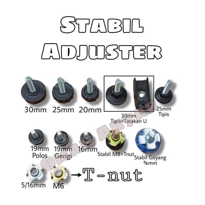 '+'+'+'+] Stabil Adjuster Kursi Kaki Meja Goyang