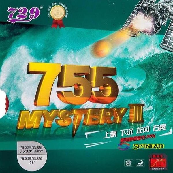 NEW 729 755 Mystery III | Karet Pingpong Bintik Panjang