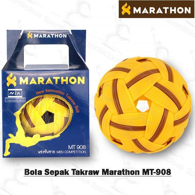 TERLARIS - Bola Sepak Takraw MARATHON MT-908 Original (Official Men Competition)