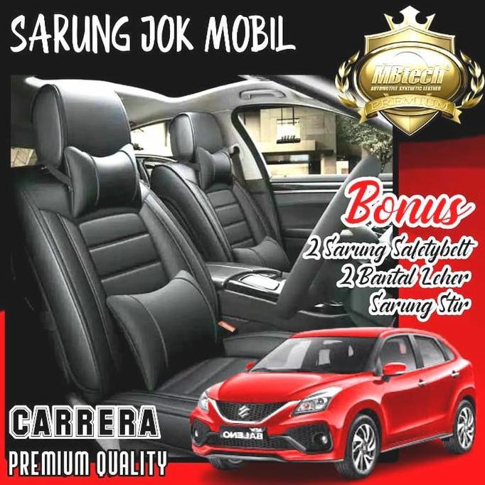 Sarung Jok Mobil Mbtech Carrera Hrv Brio Agya Ayla Jazz Yaris Raize