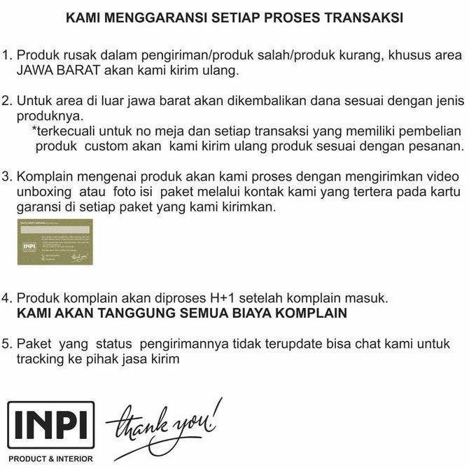 WALL SN AKRILIK PUTIH LINGKARAN 30 CM - PANAH IN