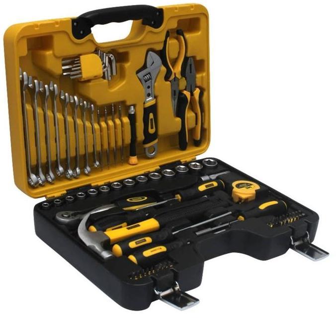 Terlaris Krisbow Set Perkakas Tool Kit Hand Tools Tool Mekanik 78 Pcs