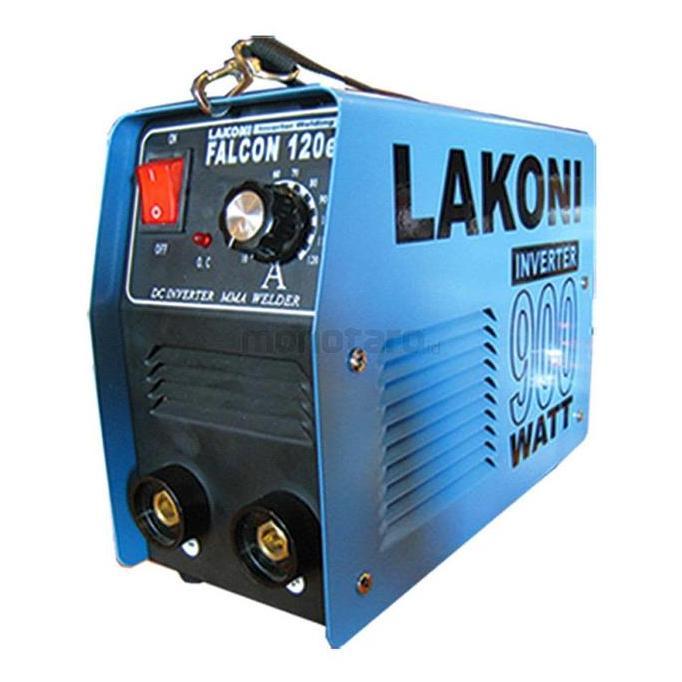 Terlaris Lakoni Mesin Las Inverter Falcon 120E 900 Watt Hemat Listrik Ringan Garansi Resmi 270X200X1