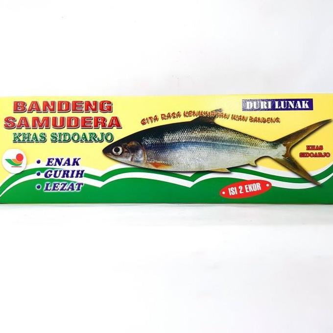 SAMUDERA BANDENG PRESTO KHAS SIDOARJO DURI LUNAK ISI 2pcs | VAKUM ASLI