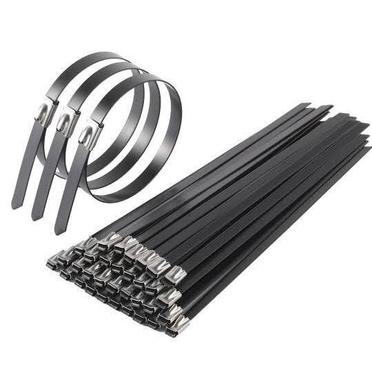 Ready Cable ties stainless PVC Coated 7.9 x 300 mm Vee Lock