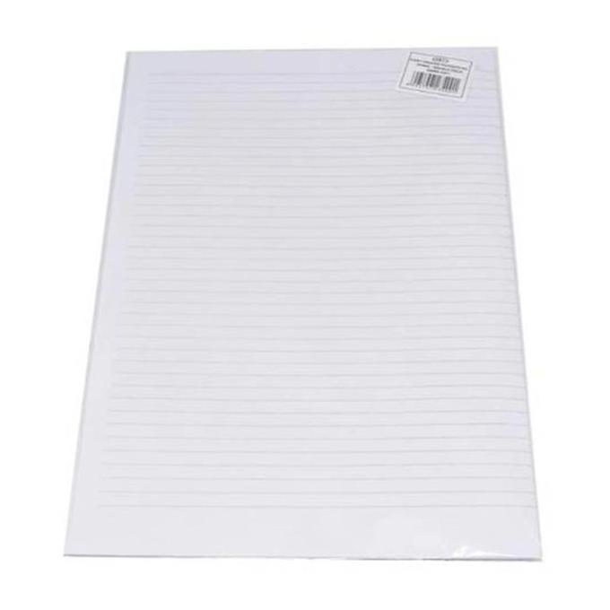 Ready stock KIKY KERTAS DOUBLE FOLIO BERGARIS 1 PACK = 100 LEMBAR