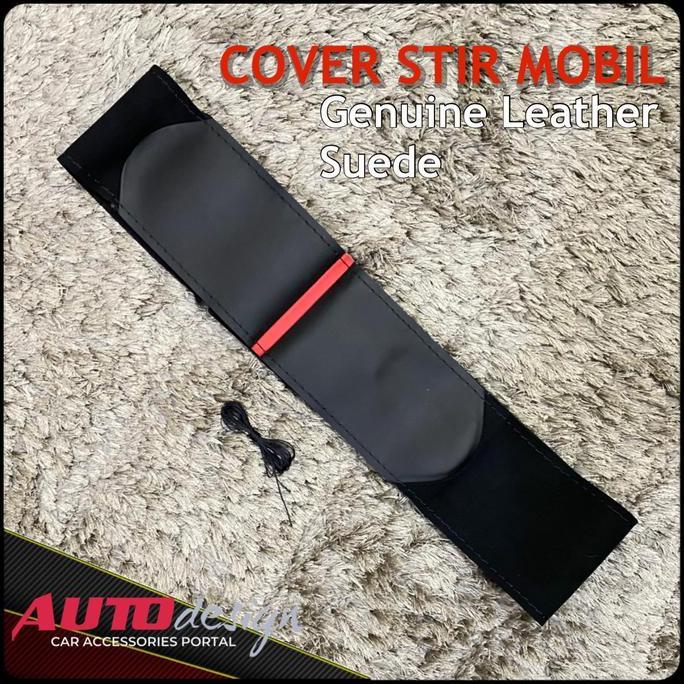 Nyobokaliang - Sarung Stir Mobil Cover Setir Bahan Kulit Asli dan Suede DIY Jahit