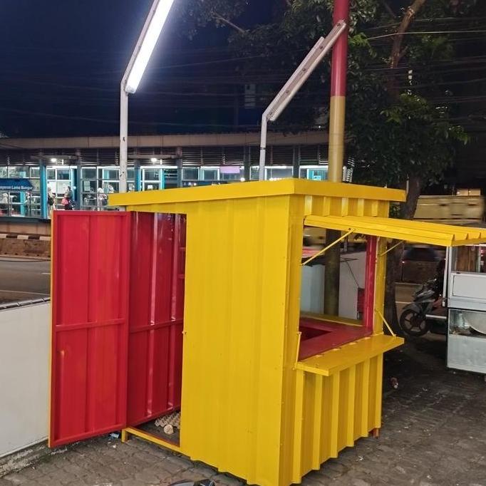 Terlaris Booth Container Gerobak Warung