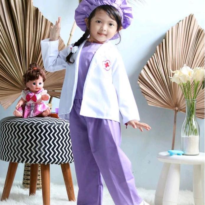 Ready Kostum dokter anak baju dokter anak baju dokter cilik Disney DC