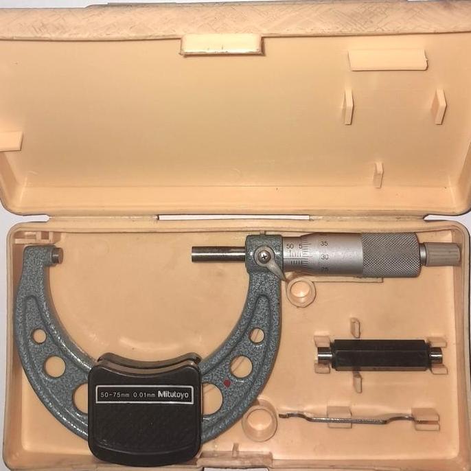 Micrometer Micrometer mitutoyo Manual micrometer mitutoyo 0-25 25-50 50-75 75-100 100-125 second