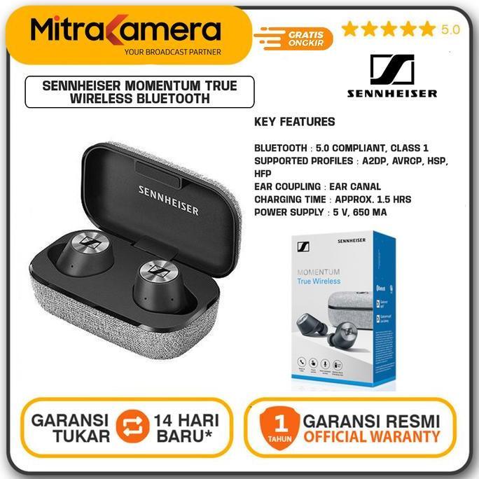 MVRA Sennheiser MOMENTUM True Wireless Bluetooth In-Ear Headphones