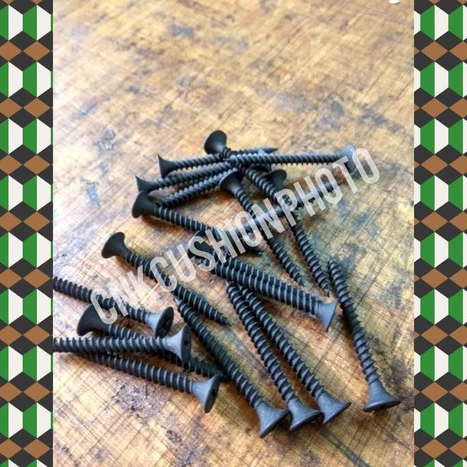 IROSAKA BAUT / MUR / BOLT / SKRUP / SEKRUP ULIR GIPSUM KAKI SOFA KAYU (4 CM)