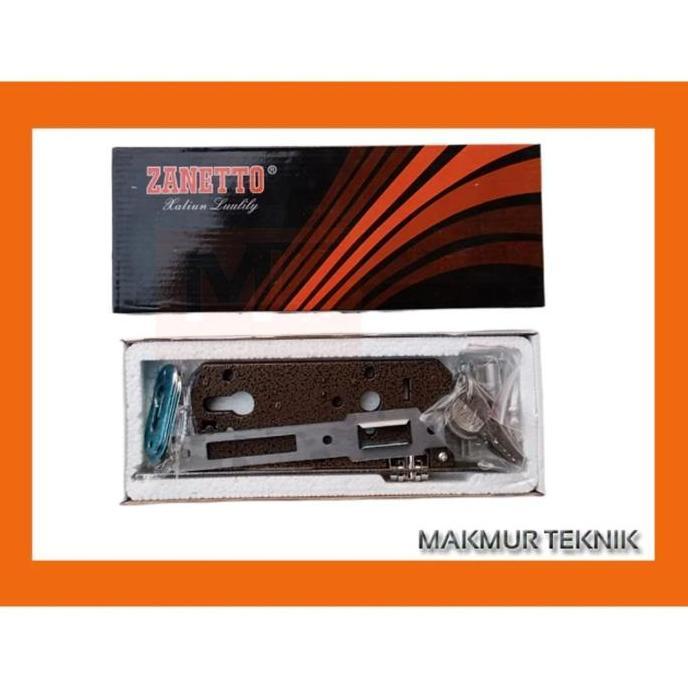 '' ZANETTO BODY KUNCI PINTU KAYU KUNCI PELOR //