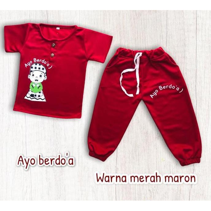 SETELAN BAJU MUSLIM ANAK MODEL TERBARU TAHUN 2022