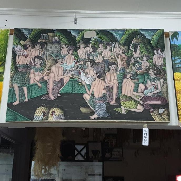 Terlaris Lukisan Pasar Tradisional