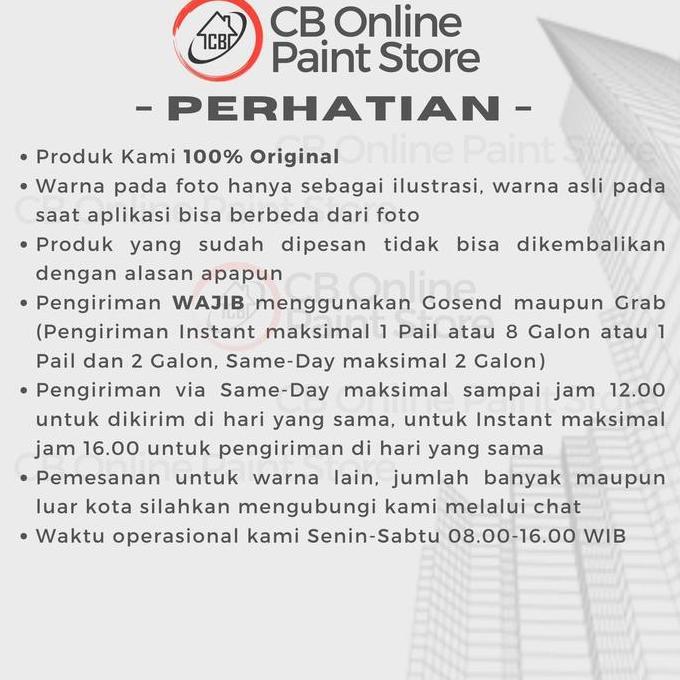 CAT TEMBOK DULUX CATYLAC - PUTIH SALJU 44856 - PAIL