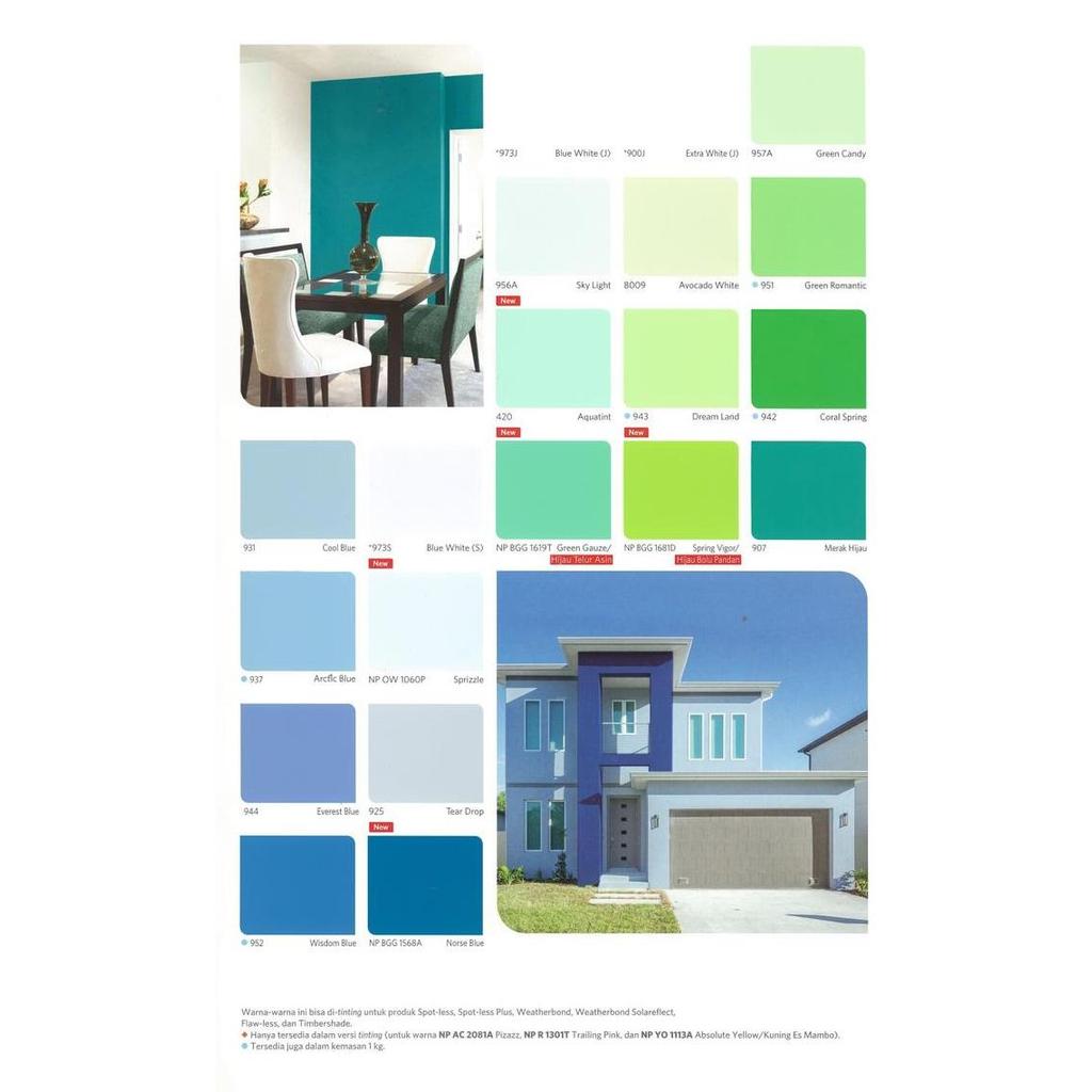 CAT TEMBOK VINILEX NIPPON PAINT 25KG Vinyl