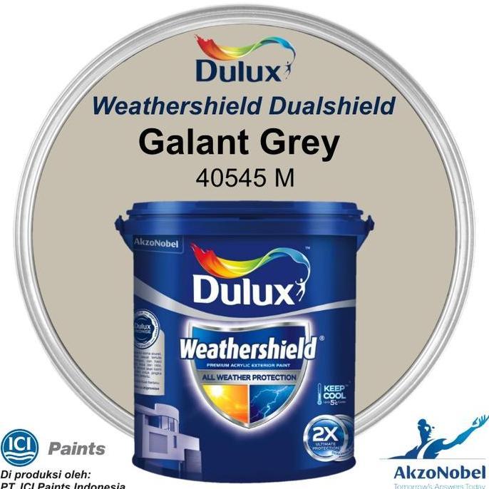 CAT DULUX WEATHERSHIELD 20 LT - GALANT GREY 40545M