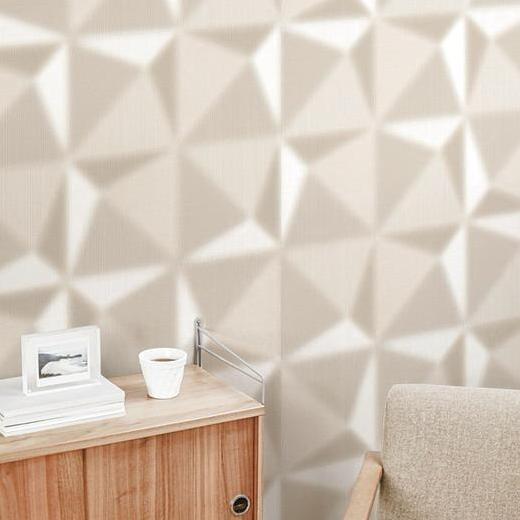 Wallpaper Dinding Vinyl Marmer Geometris STEPS 10270-4 s/d 10260-1 Motif Timbul PVC 1,06m x 15,60m B