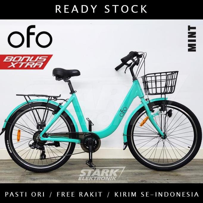Terlaris Pacific Ofo Sepeda Keranjang City Bike