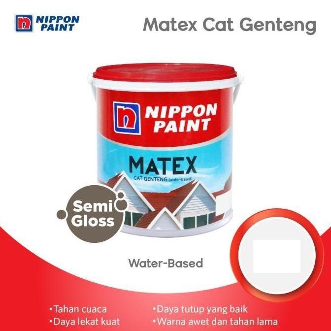 [PAIL] CAT GENTENG NIPPON PAINT MATEX BERBAGAI WARNA II