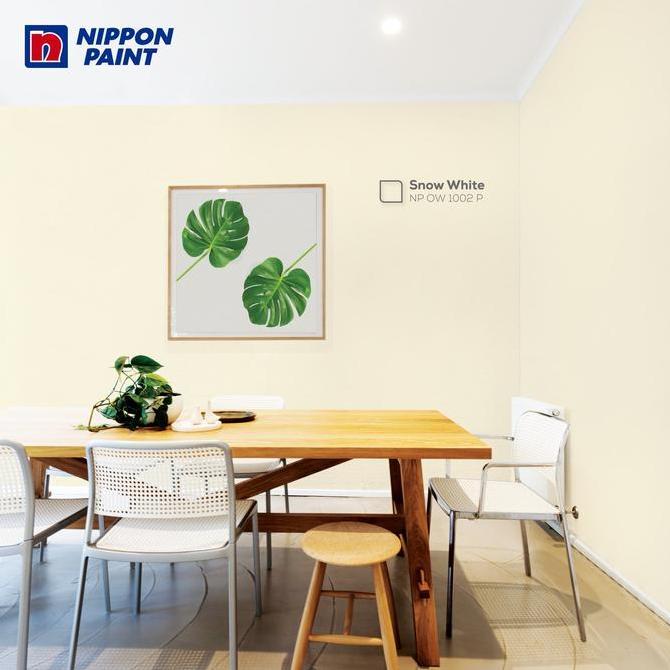 CAT TEMBOK INTERIOR NIPPON PAINT - SNOW WHITE/OW1002P (PAIL)