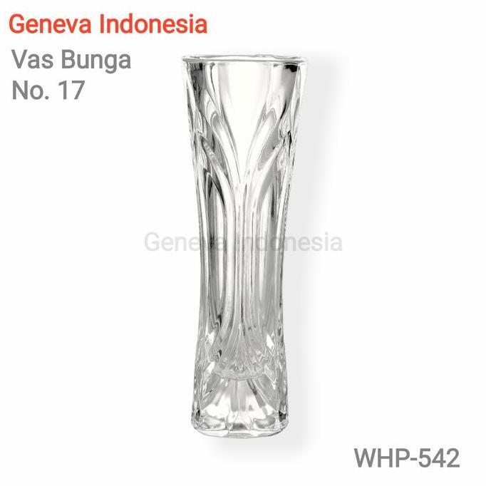 PROMO Vas Bunga Kaca - Vas Bunga Meja Tamu / Teras 17 dan 19 Homeline