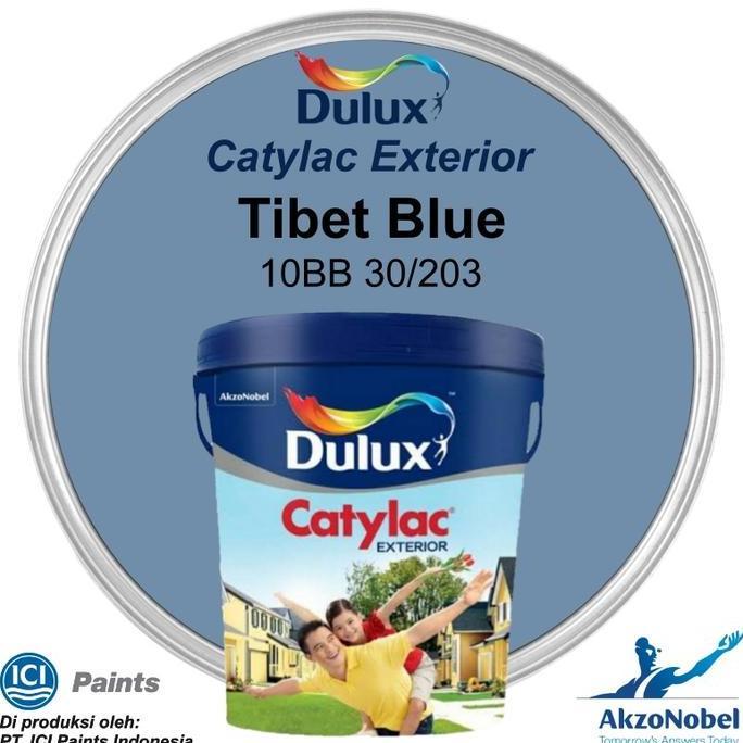 CAT DULUX CATYLAC EXTERIOR 25 KG - TIBET BLUE 1030/203