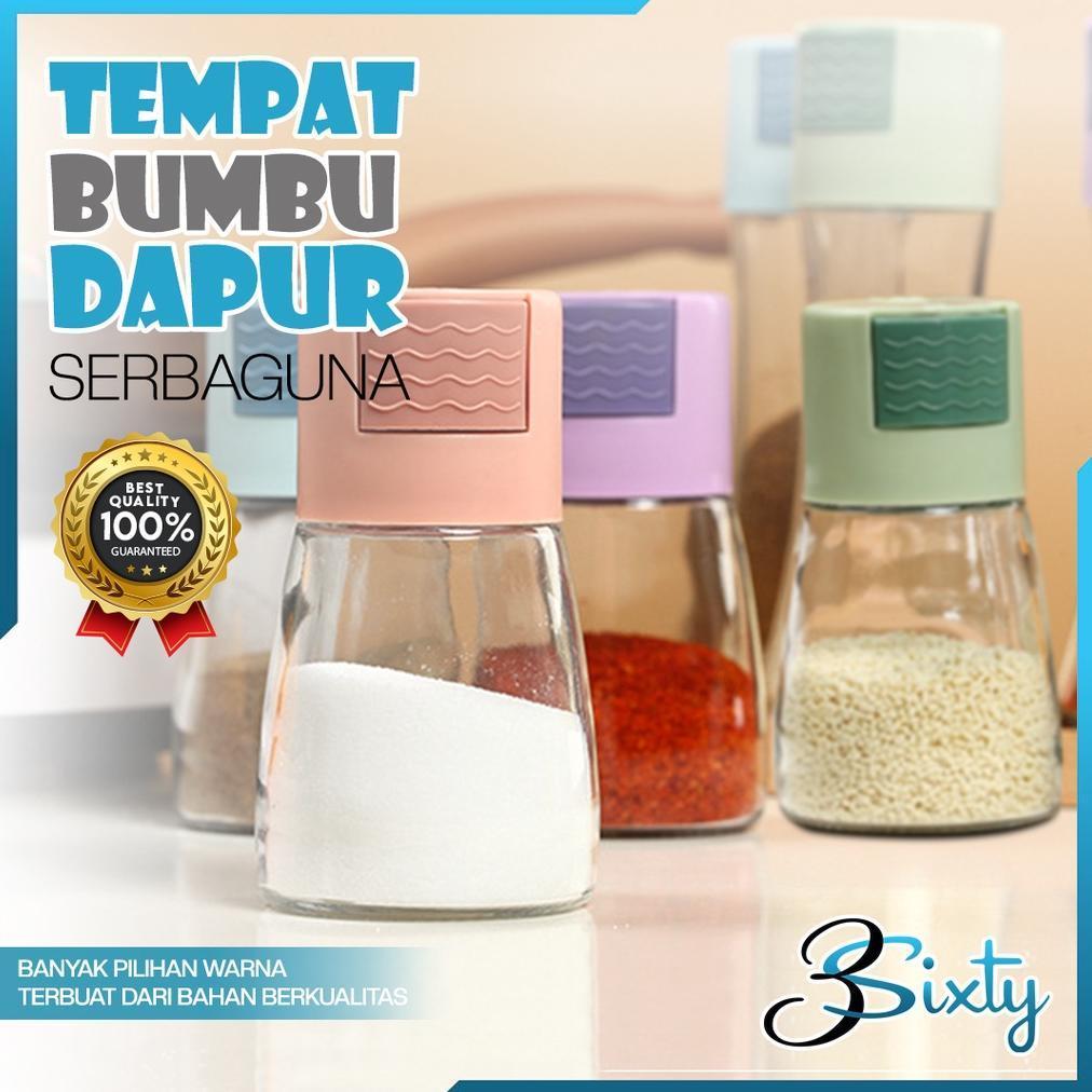 terbaru tempat bumbu dapur set botol kaca toples bumbu tabur masak mini garam gula lada merica minya