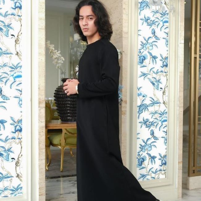MURAH Jubah Pria Gamis pria Selimfit jubah zayen hitam jubah pria muslim jubba model terbaru baju ju