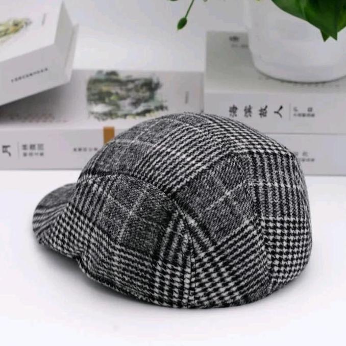 Topi baretta cap flat newsboy topi pelukis topi import TM