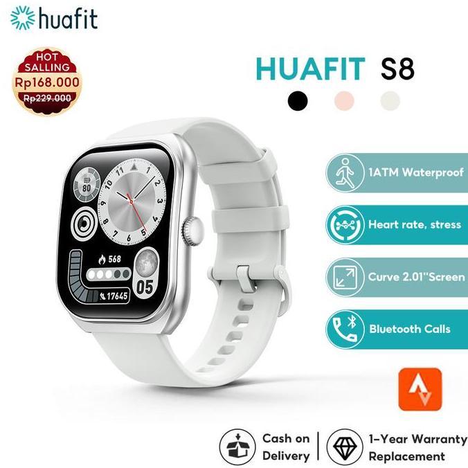al_kobafi - 24h ship garansi 1 tahuhuafit s8 curve smartwatch 1baruorigina | layar 3d lengkung 2.1 |