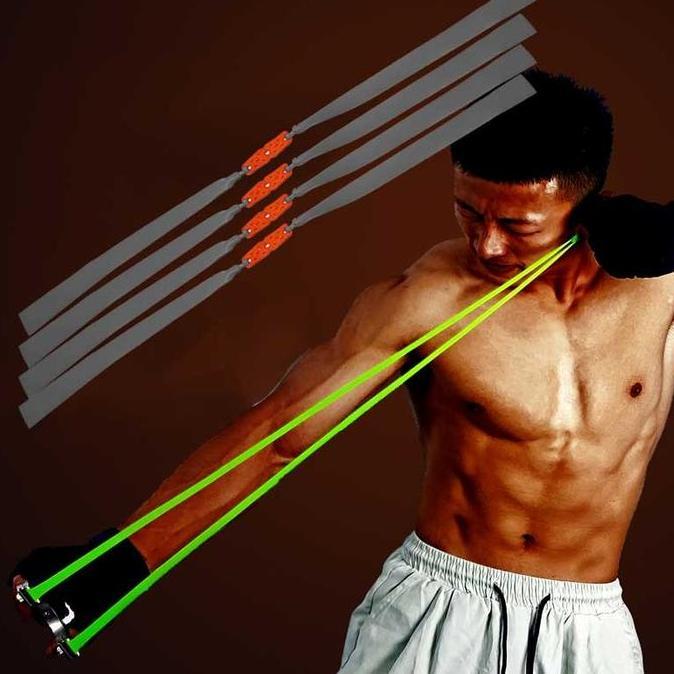 KIAMU 10pcs Tali Ketapel / Karet Ketapel Siap Pakai / Karet Flat Band / Tali Ketapel Ukuran 0.45-0.8