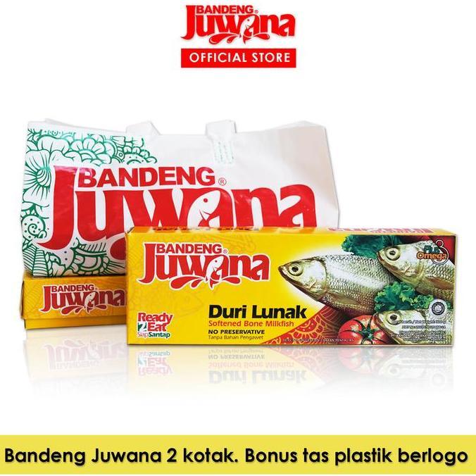 Bandeng Juwana - 2 Dus Bandeng Presto Kemasan Vakum Bonus Tas Plastik Food Makanan Pasti Diskon