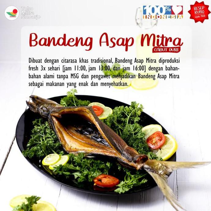 Mitra Bandeng Asap Tanpa Duri | Ikan Asep Asli Cabut Khas Sidoarjo Pasti Ori