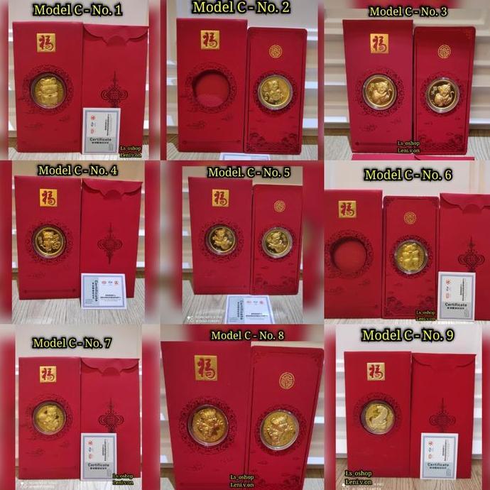 Angpao Imlek Koin Emas 2022 Macan + Sertifikat Terlaris