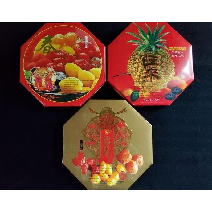 Manisan Imlek / Manisan Buah Imlek Kotak Ikan Koi Pasti Promo