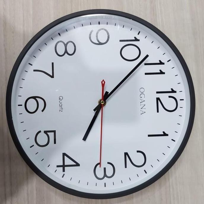 Jaya Jam dinding ogana besar jam dinding polos jam ogana bulat modern Plastik