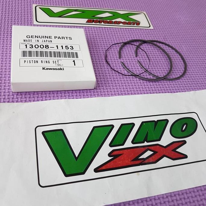 Ring Set Piston Ring Seher Standar Ninja R SS 150 RR KRR Ori Kawasaki