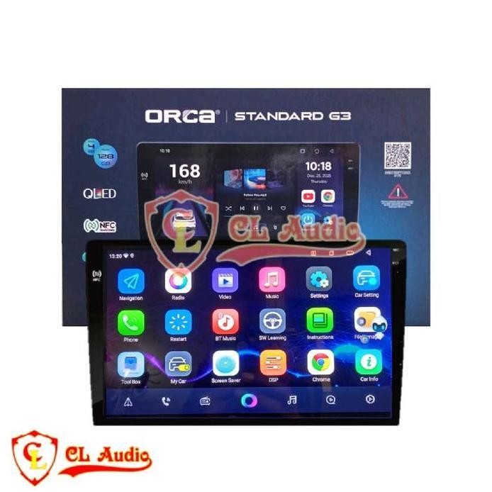 Head Unit Android ORCA 9 Inch OEM Mirage DSP