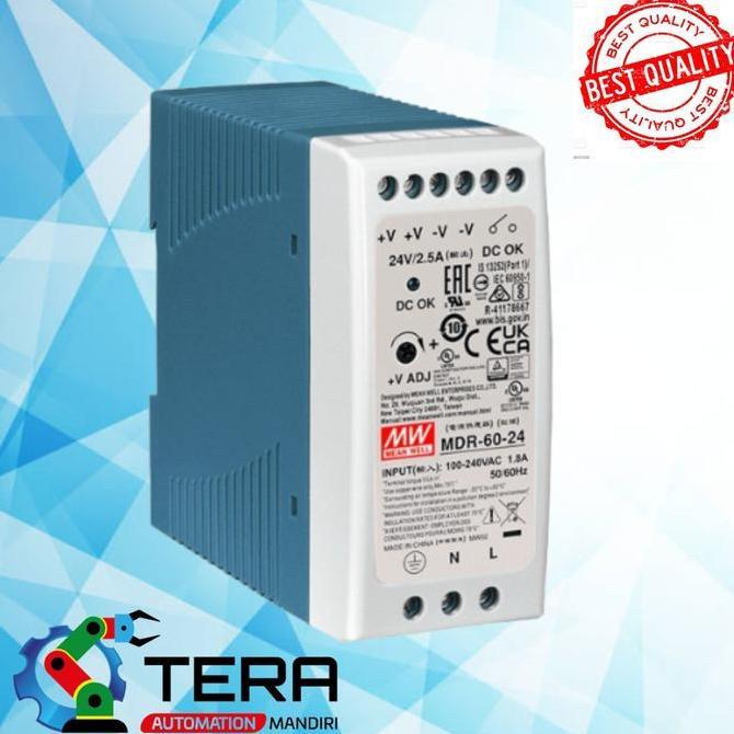 Ready MDR-60-24 HMW 60Watt 24Vdc DIN RAIL POWER SUPPLY