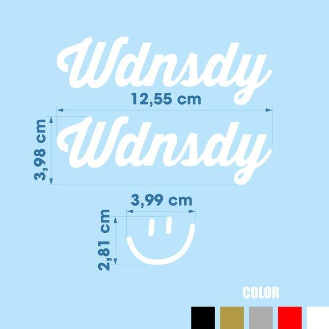 Cutting sticker stiker sepeda lipat road bike fixed bike wdnsdy logo pack vinyl