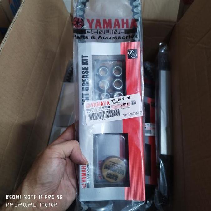 B3F-WE76J-00 vanbelt set Aerox , lexi, Nmax new original Yamaha