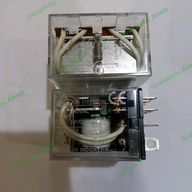 Ready relay omron LY4 coil 48VDC 4CO ,10A