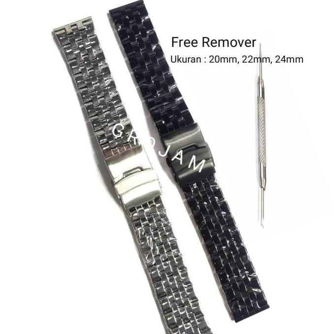 Tali Jam Tangan Rantai Stainless Steel Solid Chain Rantai Lurus murah