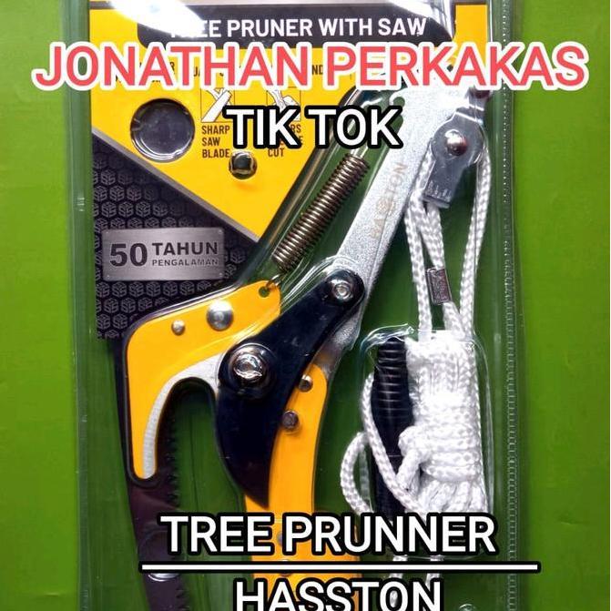 pemotong dahan pohon tinggi hasston